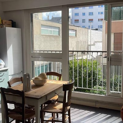 Alquiler de un apartamento amueblado con terraza, 70 m², París, Francia